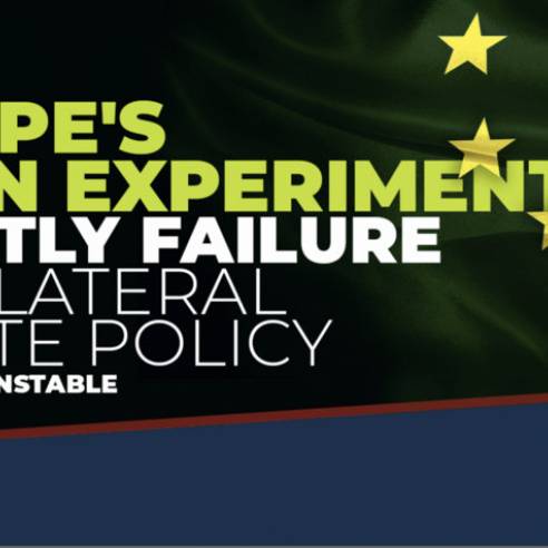 Nieudany Europejski zielony eksperyment